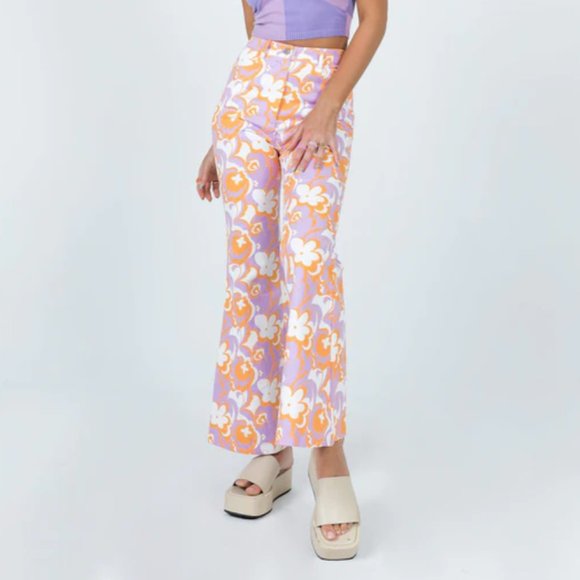 WORN ONCE | Groovy Pants | Princess Polly | Size 6 - Picture 2 of 3